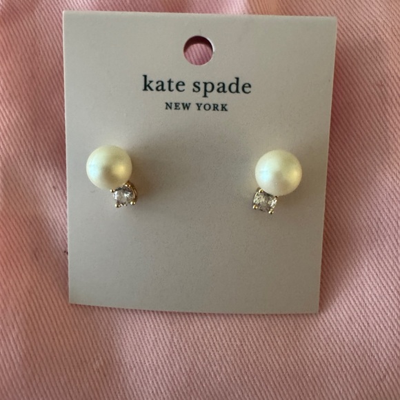 Kate spade pearl earrings - Picture 2 of 5